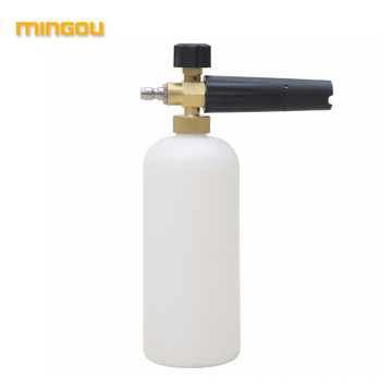 China supplier foam lance pressure washer multifunction detergent soap bottle foam cannon replacement bottle
